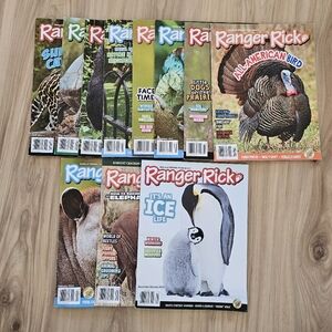 11 Ranger Rick Kid Magazines